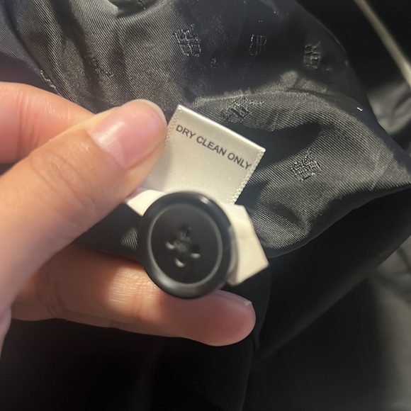 2 for 1 banana republic blazer black grey petite - Picture 8 of 8